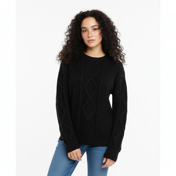 Aelfric Eden Black Sweater Size L - Picture 1 of 10